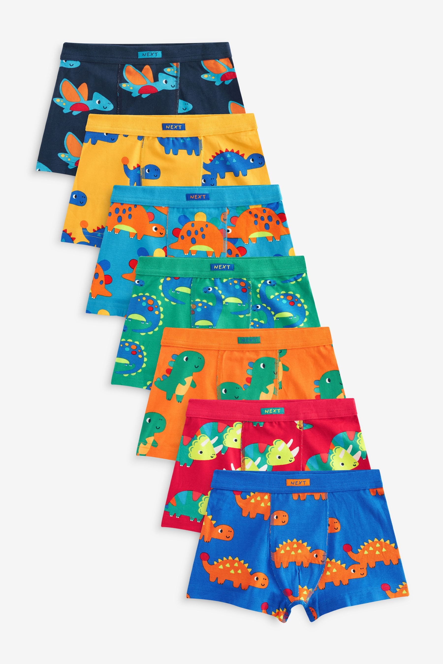Trunk 7 x Boxershorts mit weichem Bund