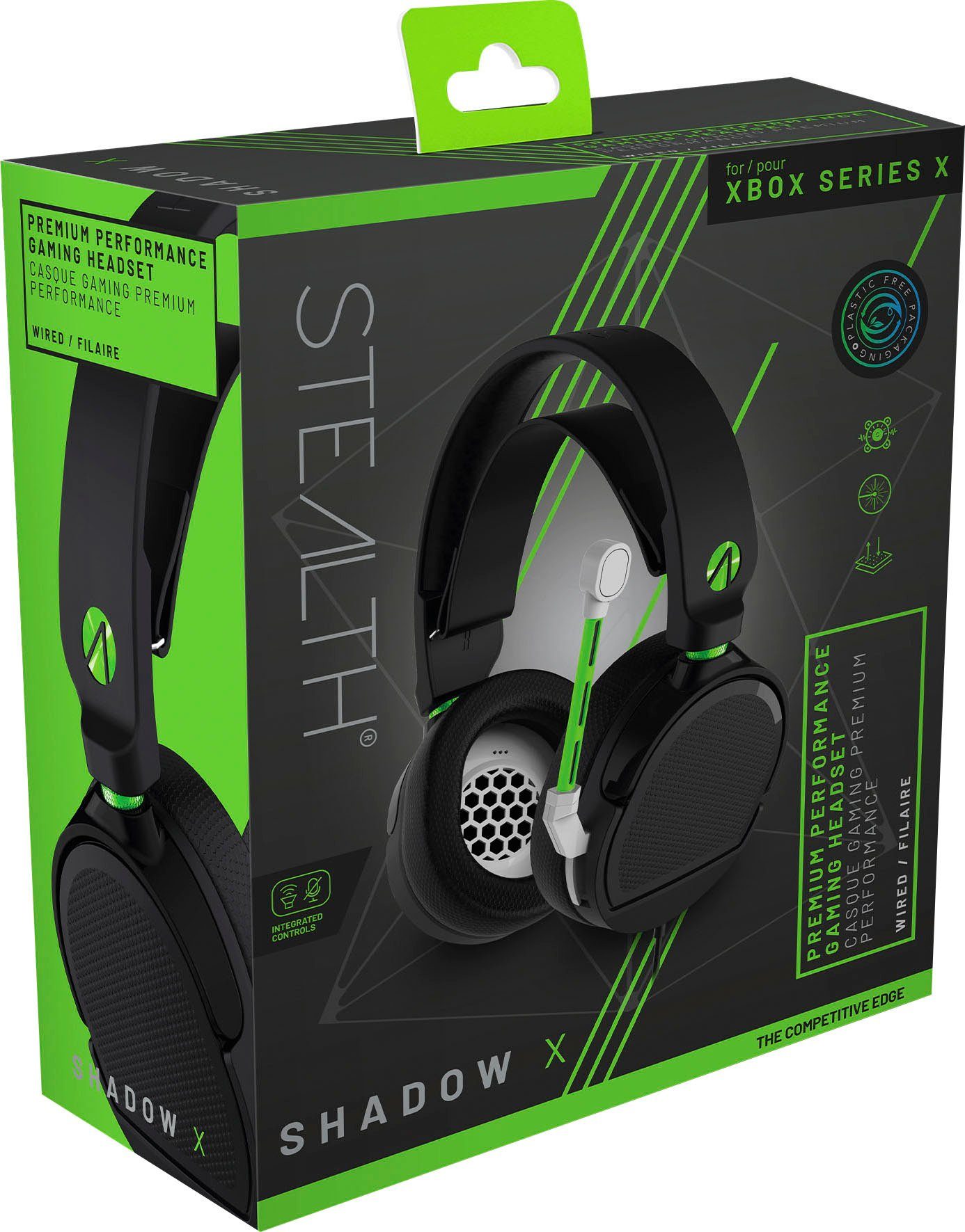 Gaming-Headset Shadow Stereo Stealth Headset Gaming XBX - V