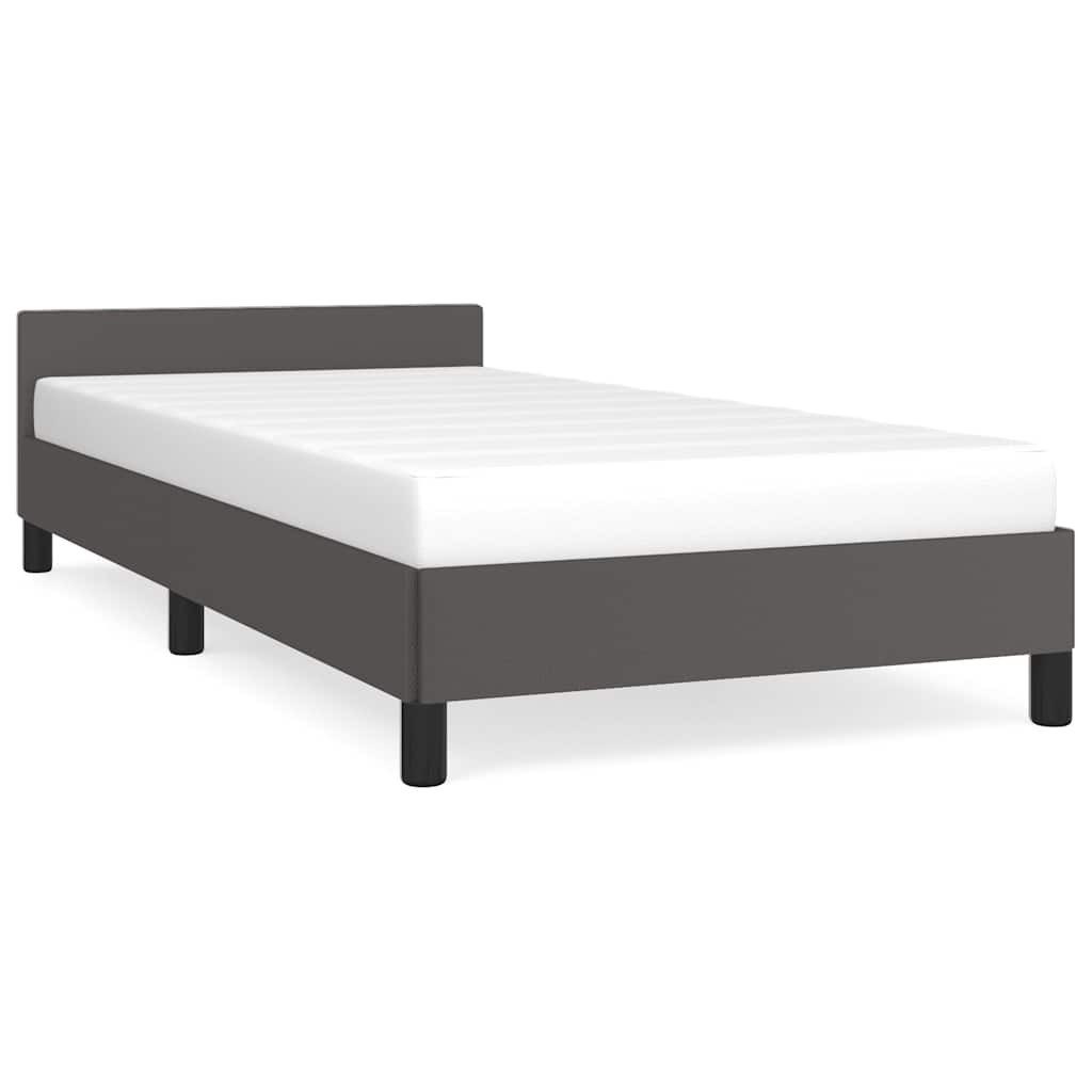 vidaXL Bett Bettgestell mit Kopfteil ohne günstig online kaufen