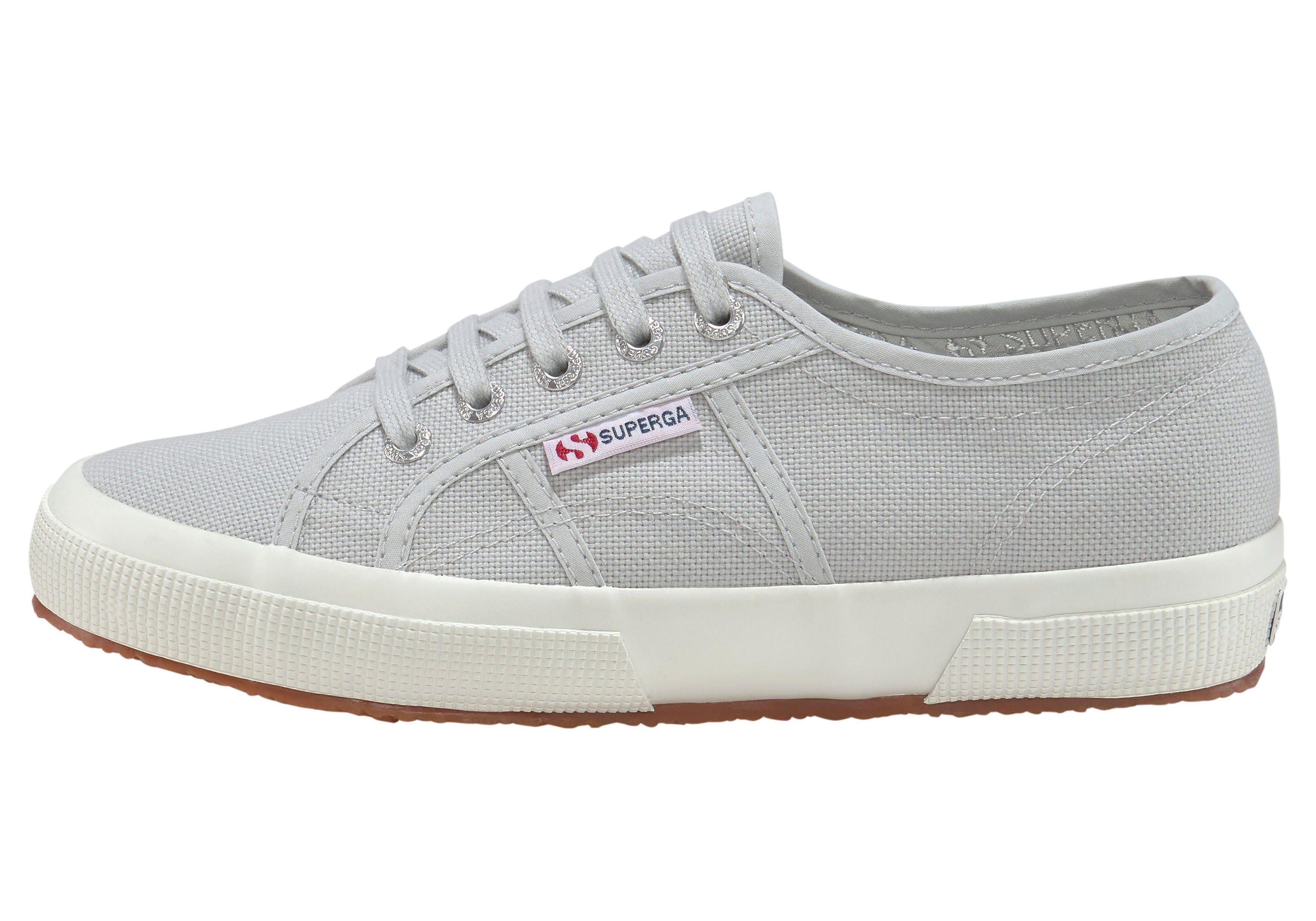 Superga Cotu Classic Sneaker mit klassischem grey-ash Canvas-Obermaterial