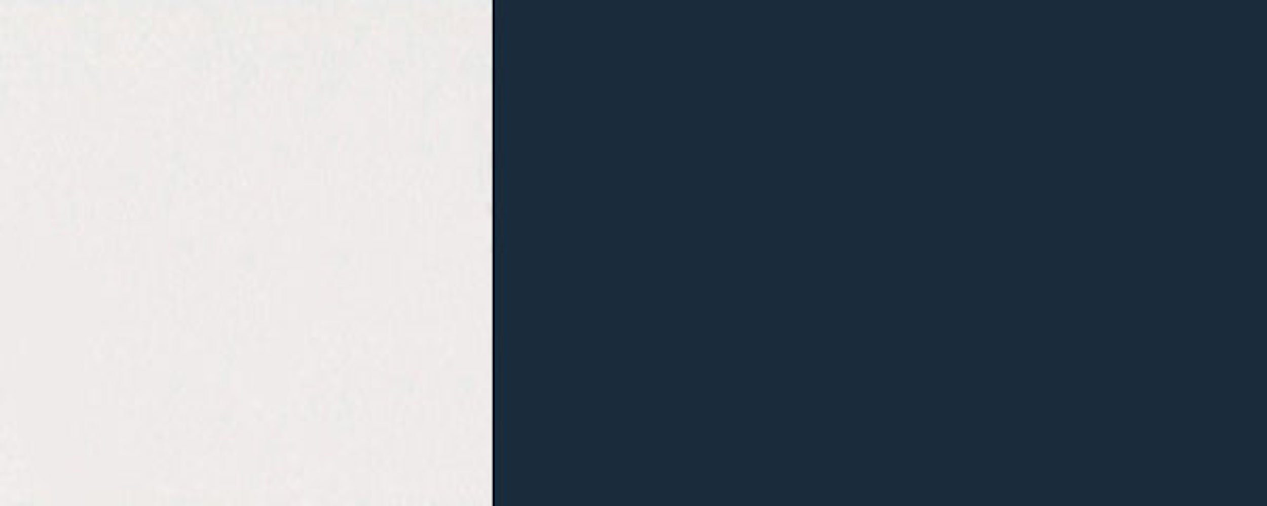 Glaseinsatz Korpusfarbe 50cm matt 1-türig Klapphängeschrank stahlblau RAL 5011 wählbar Tivoli und mit Feldmann-Wohnen (Tivoli) Front-
