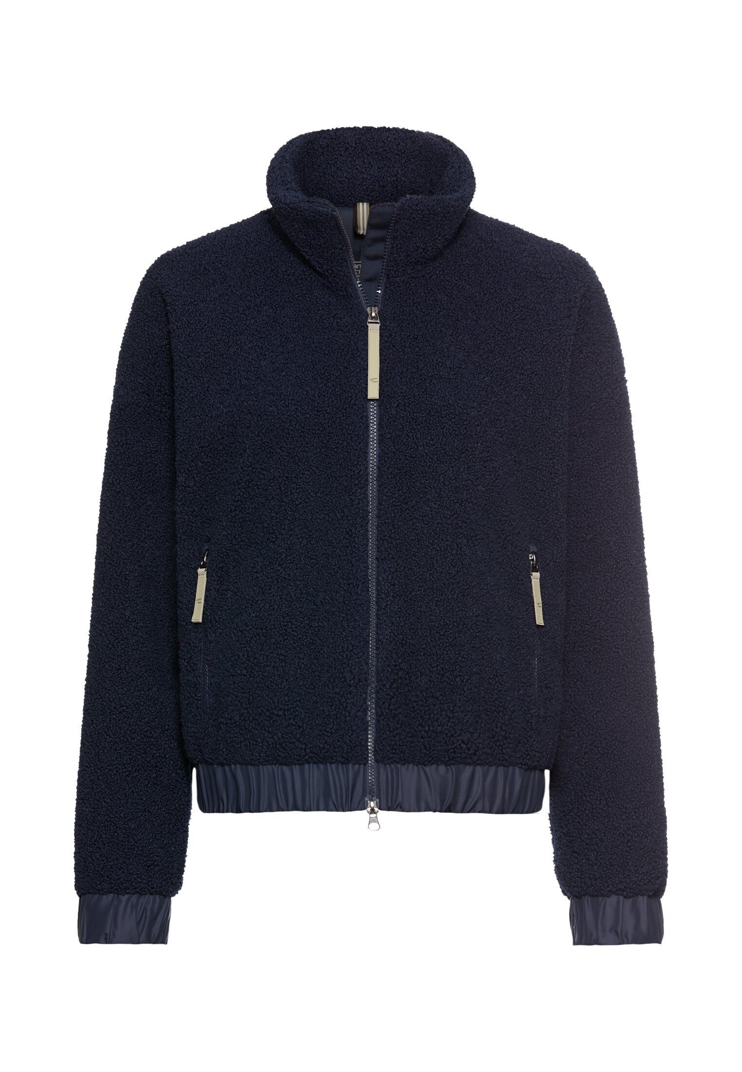 Blouson mit Stehkragen und 2-Wege-Reißverschluss Langarm