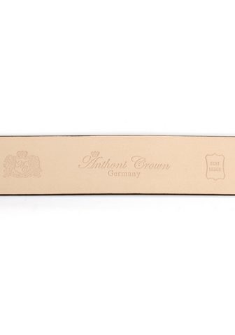 ANTHONI CROWN Ремень кожаный