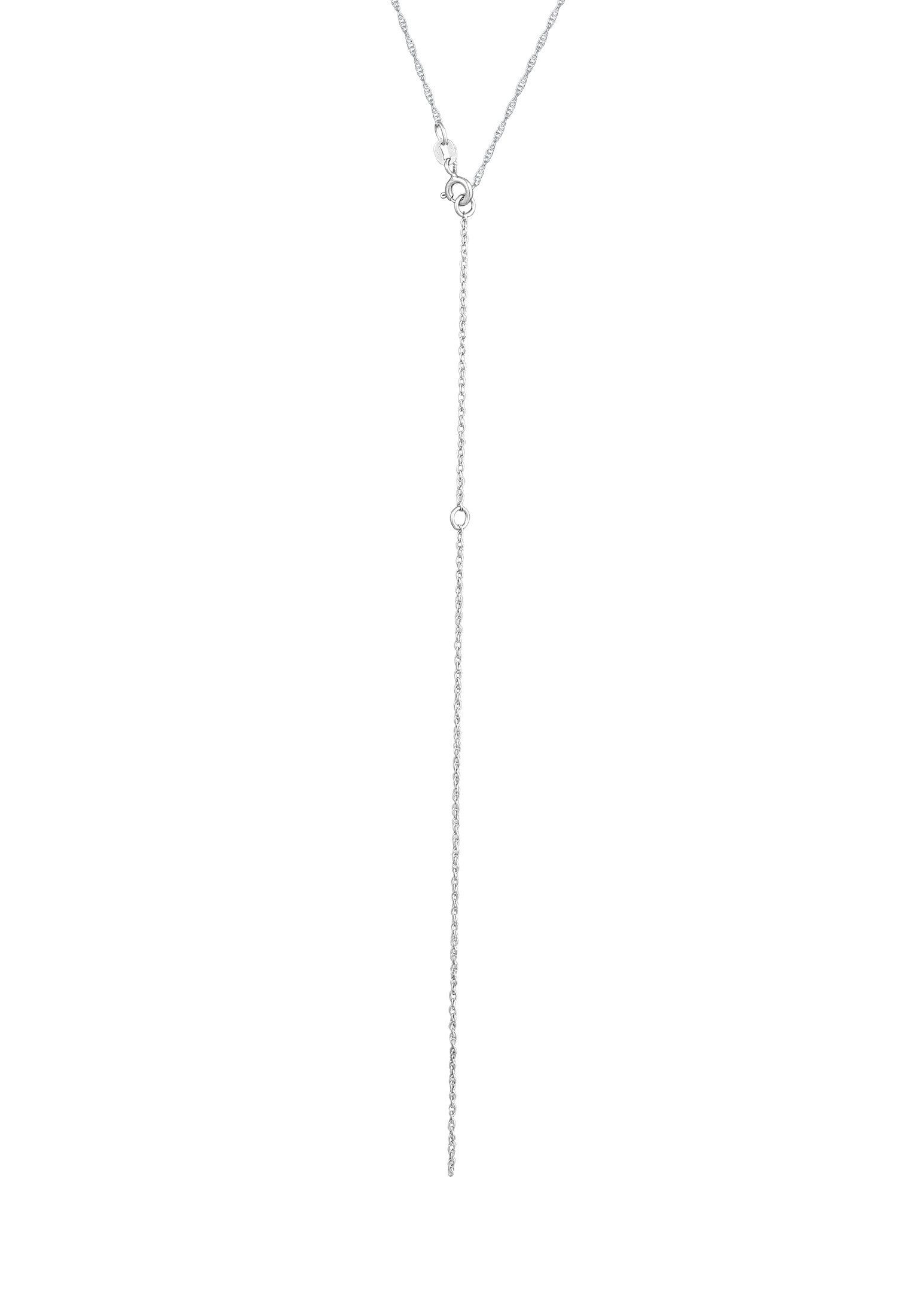 Elli Kette ohne Anhänger Y-Kette Gedrehte Kettenglieder 925 Sterling Silber günstig online kaufen