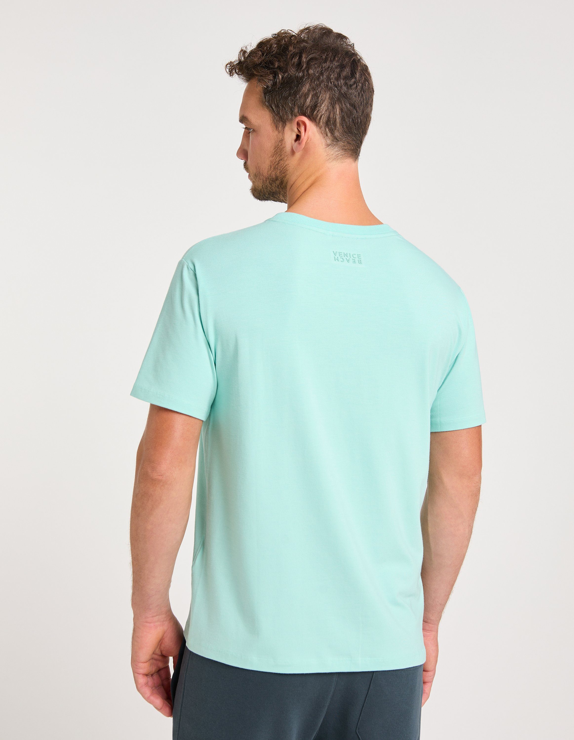 Venice Beach T-Shirt Men BRETT T-Shirt VB haze aqua