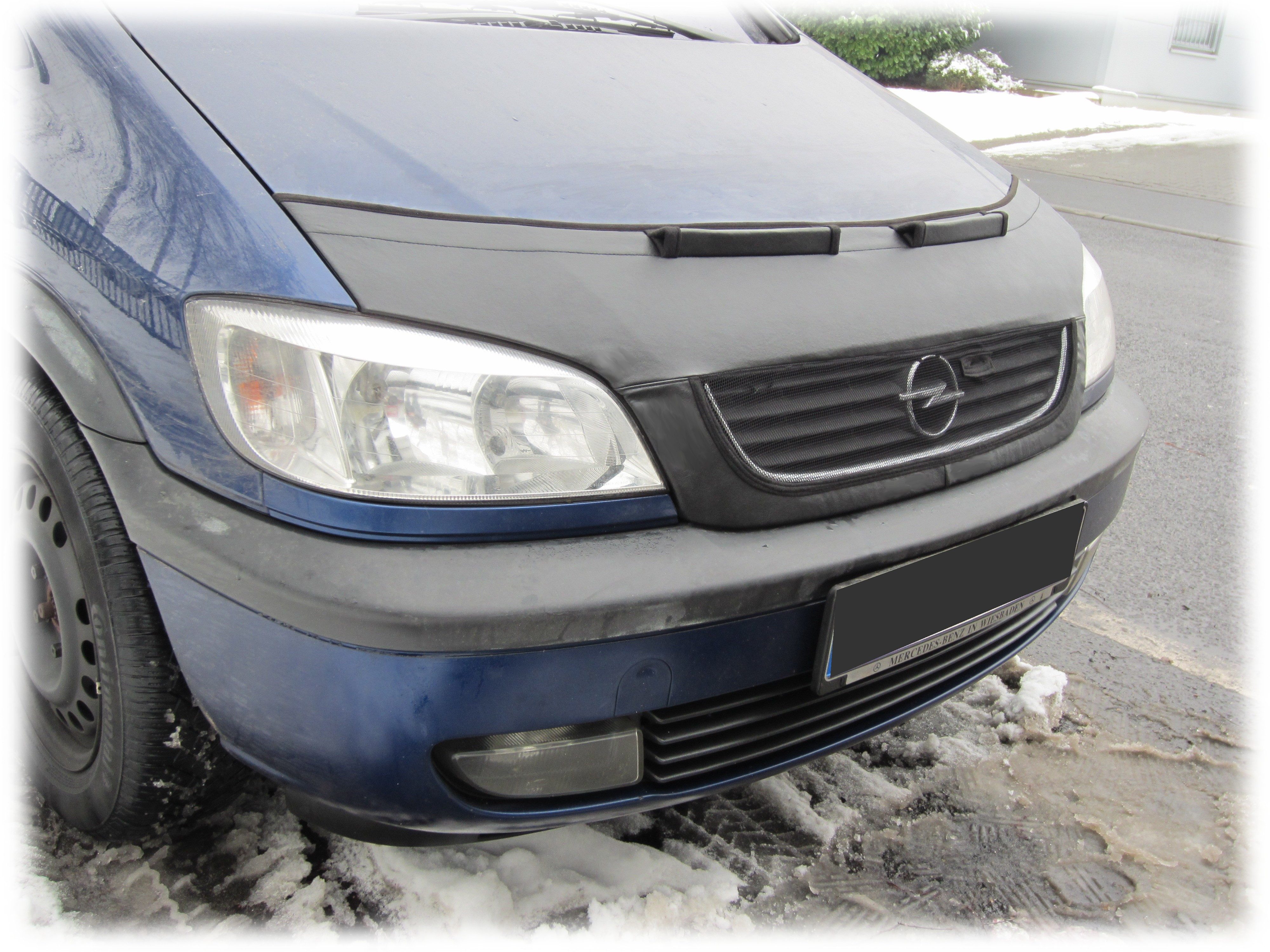 auto-bra Autoplane Steinschlagschutz für Opel Zafira A 99-05 Haubenbra Tuning Bonnet Bra