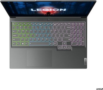 Lenovo Legion Slim 5 WUXGA Display, 144Hz, Win11 Home, QWERTZ, grau Gaming-Notebook (40,64 cm/16 Zoll, AMD Ryzen 5 7640HS, RTX 4050, 1000 GB SSD, Ultimative Gaming-Power: Stilvoll, Leistungsstark, Mobil)