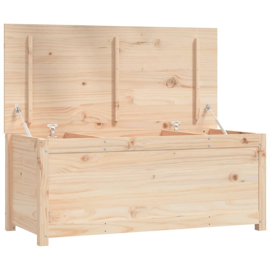 Truhe Truhe 110x50x45,5 cm Massivholz Kiefer Kissentruhe Aufbewahrung