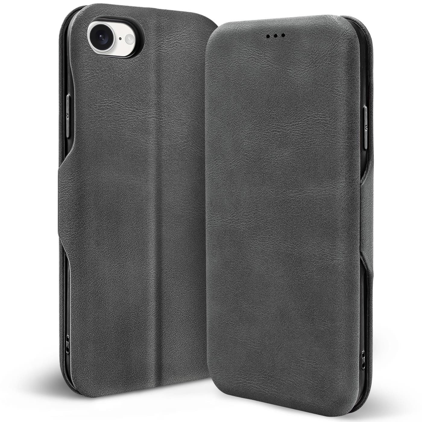 CoolGadget Handyhülle Business Premium Hülle Für iPhone 17e / iPhone 16e 6,1 Zoll, Handy Tasche mit Kartenfach für Apple iPhone 16e Schutzhülle