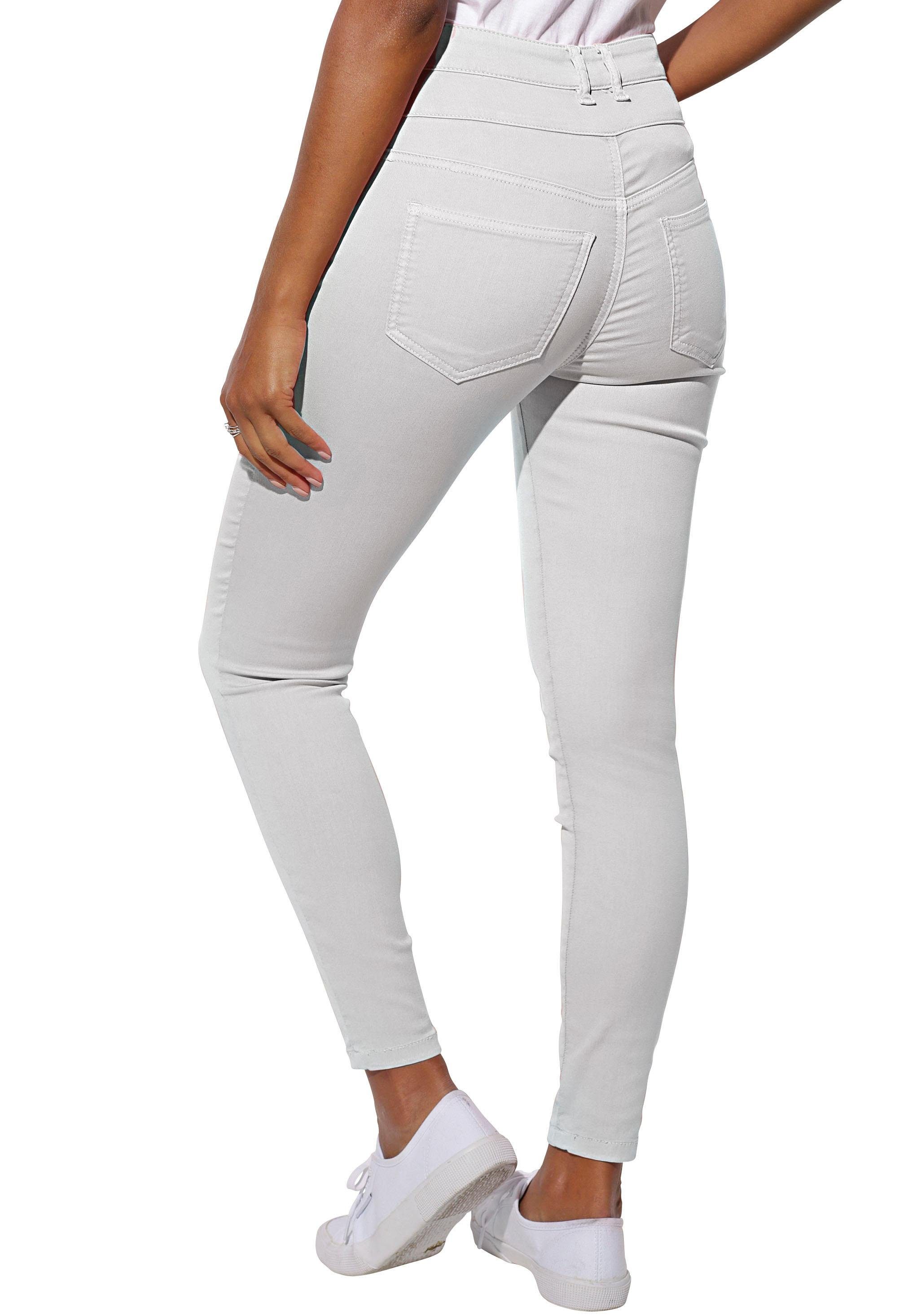 LASCANA High-waist-Jeans aus Superstrech-Qualität | OTTO