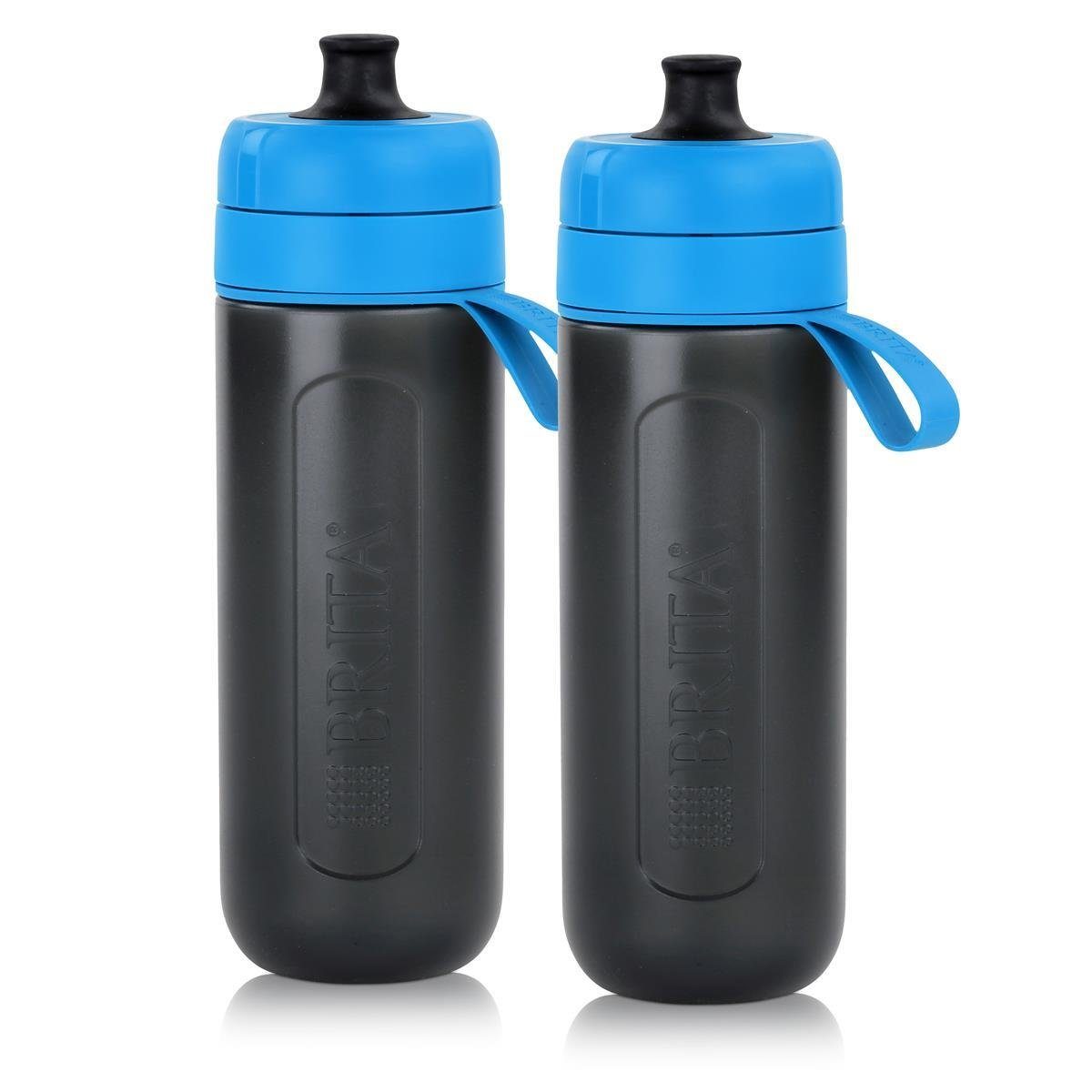 BRITA Wasserfilter BRITA Wasserfilter-Flasche fill&go Active Blau - Sport  Trinkflasche (2