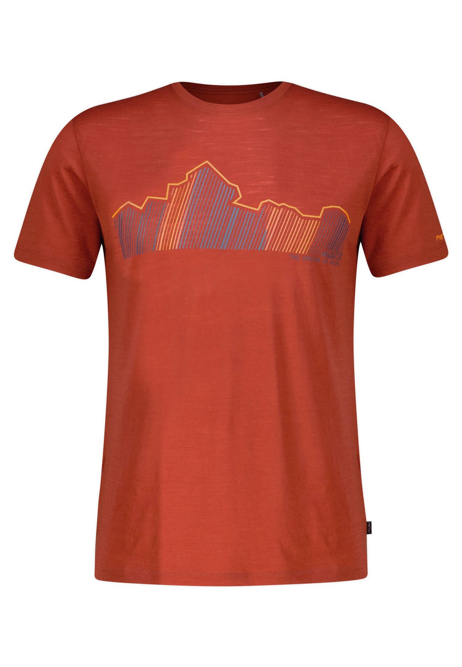 Meru T-Shirt Herren Funktionsshirt mit Wolle günstig online kaufen