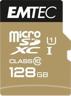 EMTEC »microSD UHS I U1 EliteGold« Speicherkarte (128 GB, Class 10, 85 MB s Lesegeschwindigkeit)  - Onlineshop OTTO