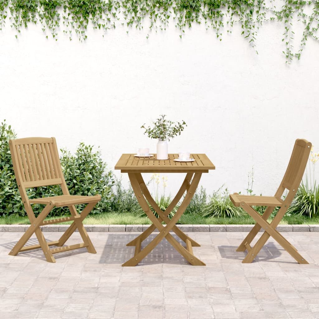 vidaXL Gartenstuhl Gartenstühle 2 Stk. Klappbar günstig online kaufen