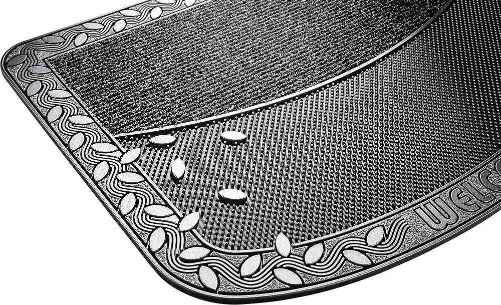 Home2Fashion Fußmatte TC Clean Leaves, rechteckig, günstig online kaufen