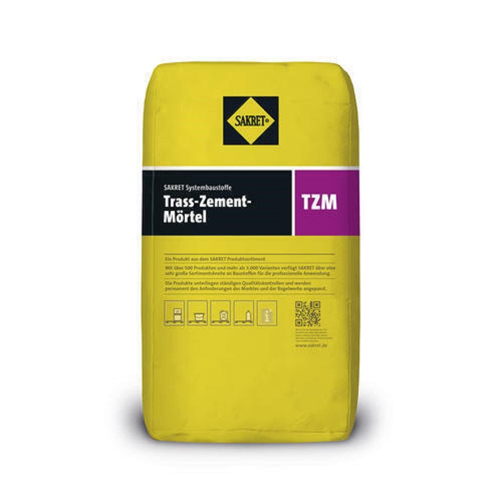Sakret Fugenmörtel SAKRET Trass-Zement-Mörtel TZM 30kg