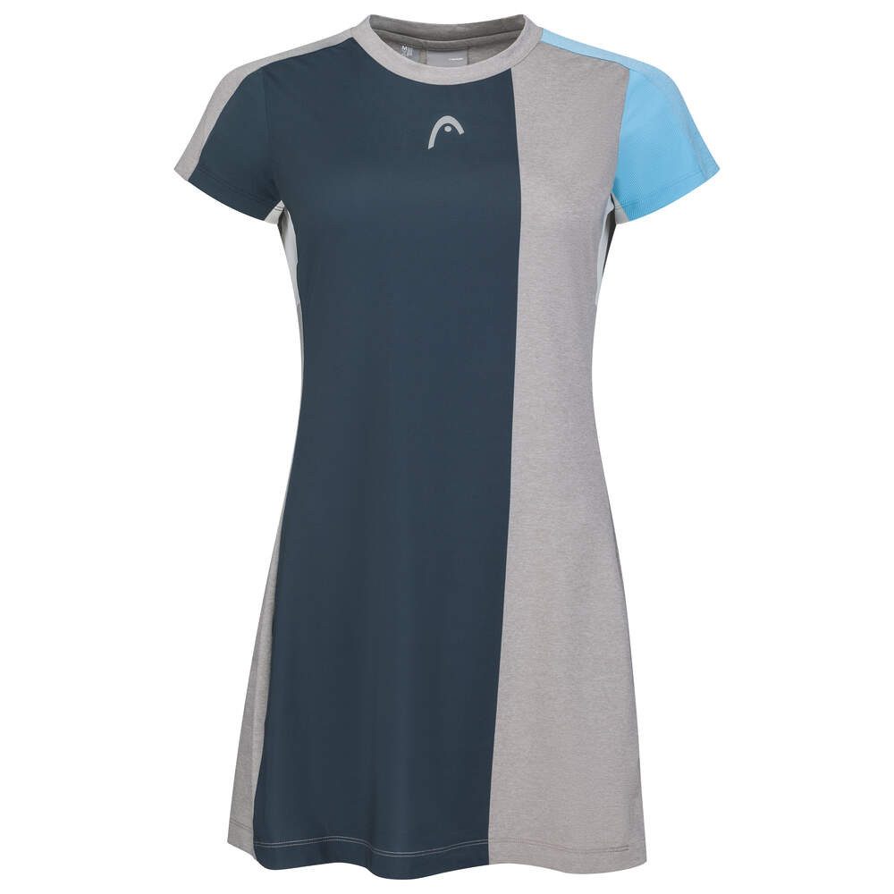 Head Tenniskleid Tech Dress (separate Innenhose) grau/navyblau Damen