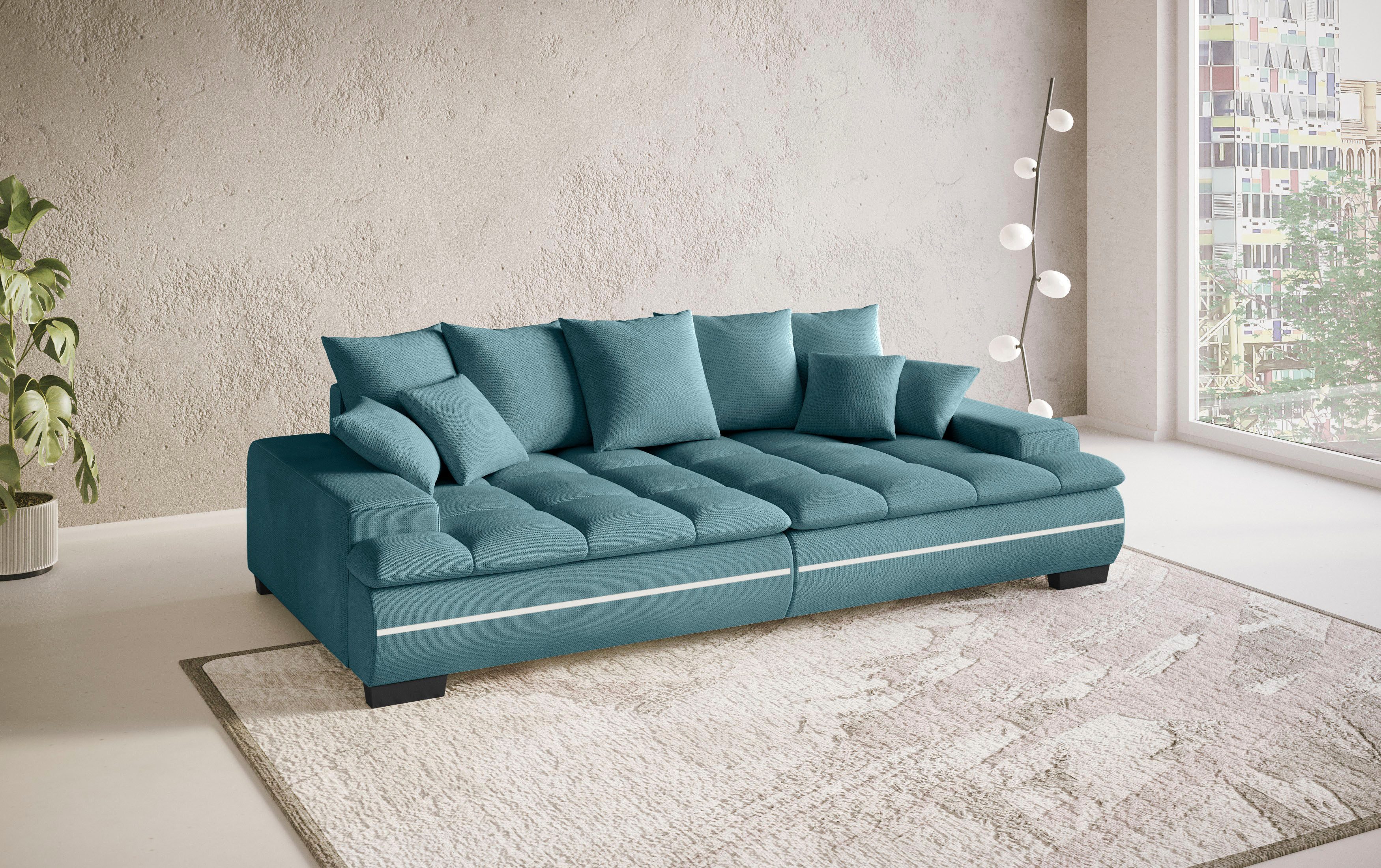 Mr. Couch Big-Sofa Haiti II, RGB-LED günstig online kaufen
