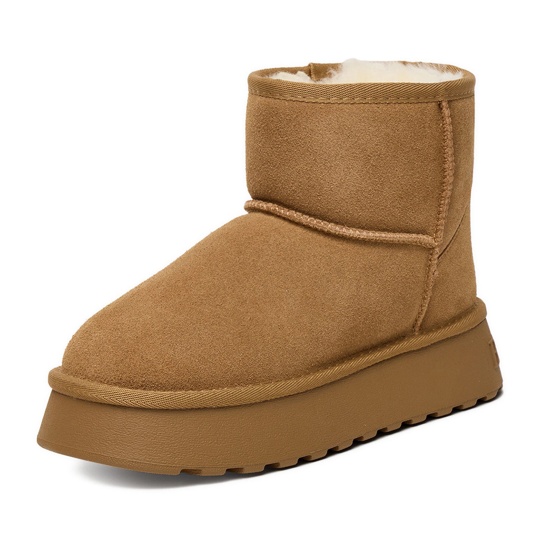 Badura Badura Damen Schneestiefel C-WFA-01-H Braun Snowboots