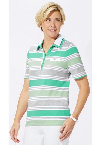 CASUAL LOOKS Кофта-поло в модный Streifen-Dessin