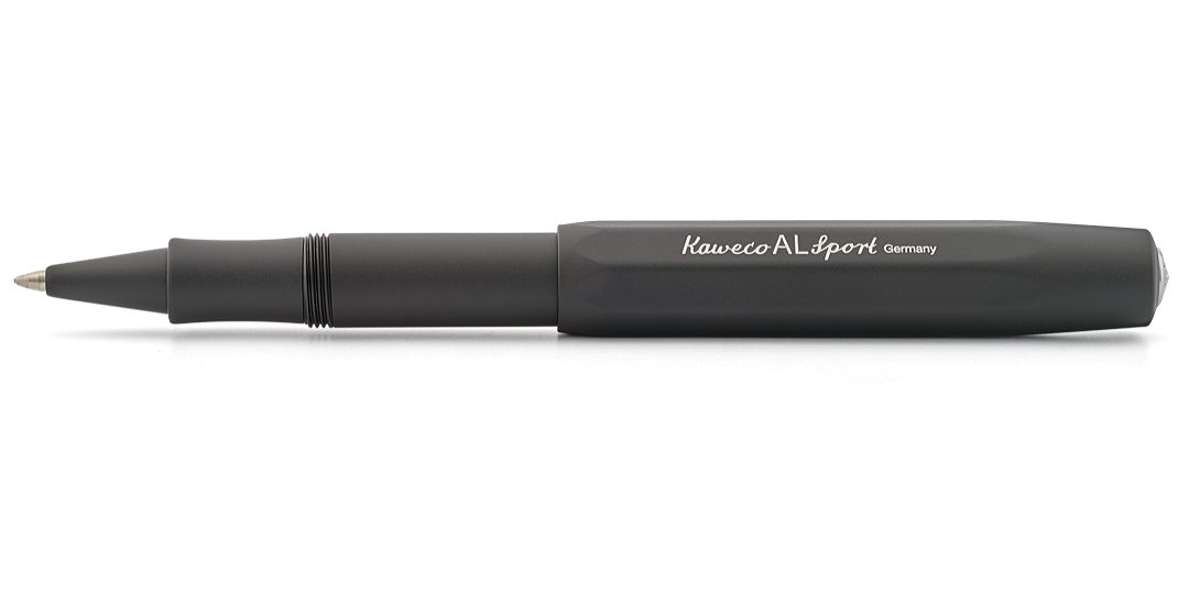 Kaweco Tintenroller Kaweco AL Sport Rollerball Schwarz