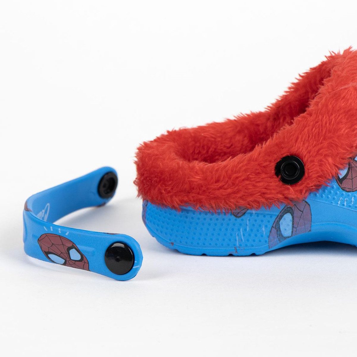 Cerda Spiderman Kinder Hausschuhe Clogs – Fleece gefüttert Clog