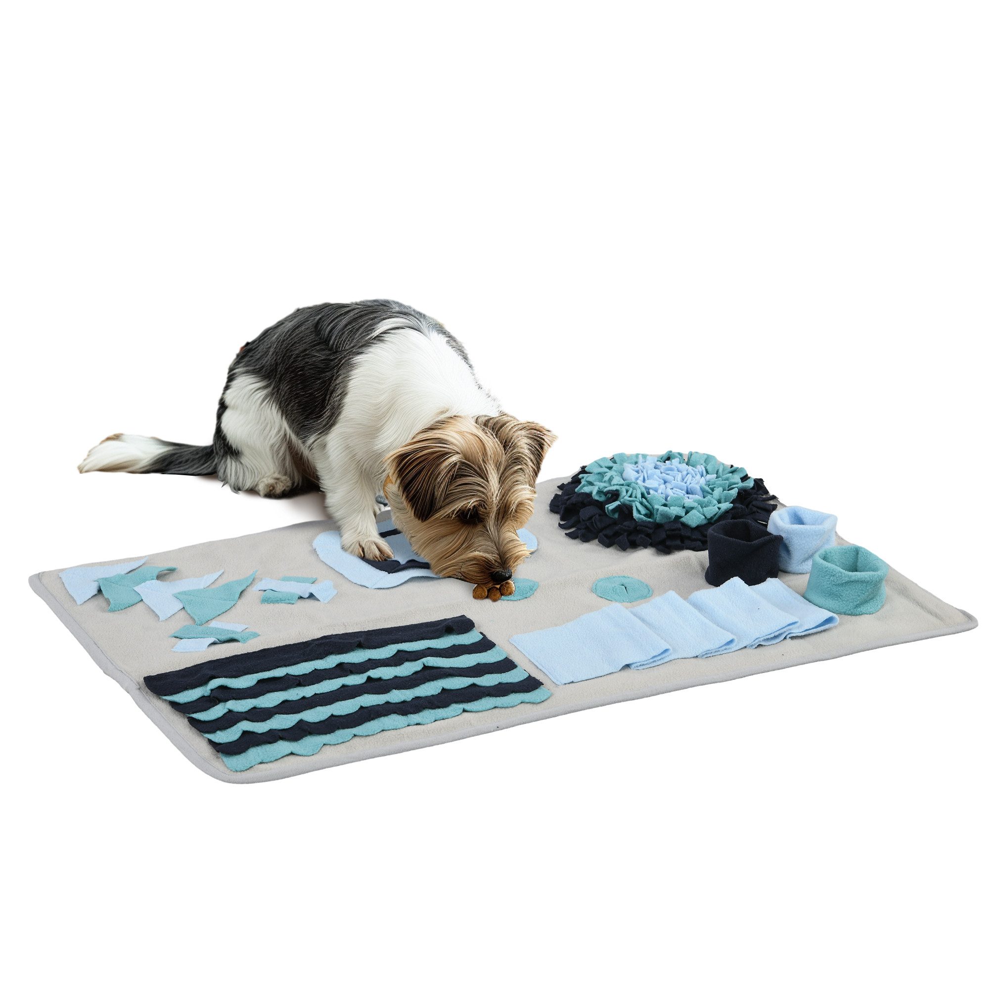 Hundematte Schnüffelmatte für kleine und mittelgroße Hunde, Katzen