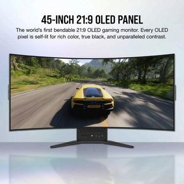 Corsair RDD0022 Gaming-Monitor (114 cm/45 ", 3440 x 1440 px, WQHD, 0,03 ms Reaktionszeit, 240 Hz, OLED)
