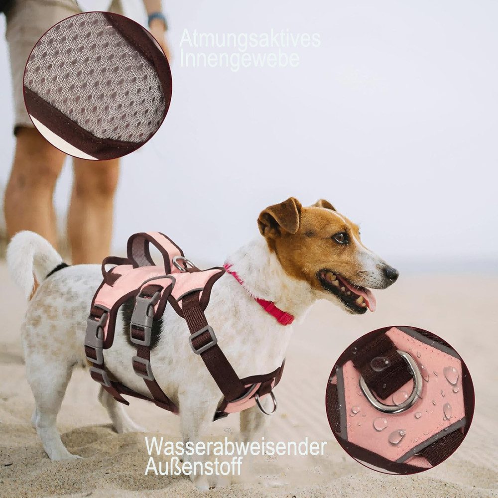 Ledander Hunde-Geschirr Hundegeschirr, reflektierendes Geschirr, verstellba günstig online kaufen
