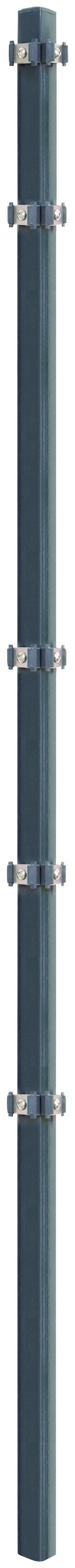 Arvotec Eckpfosten ESSENTIAL 200, 4x4x260 cm für Mattenhöhe 200 cm, zum Einbetonieren