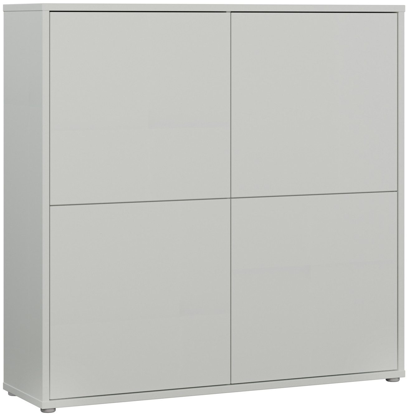 FORTE Highboard, Grifflos,Push to open, Stauraum