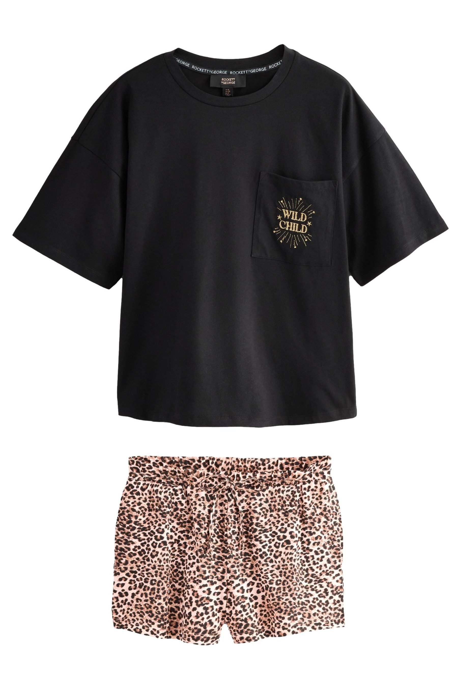 Pyjama Rockett St George kurzer Schlafanzug mit T-Shirt