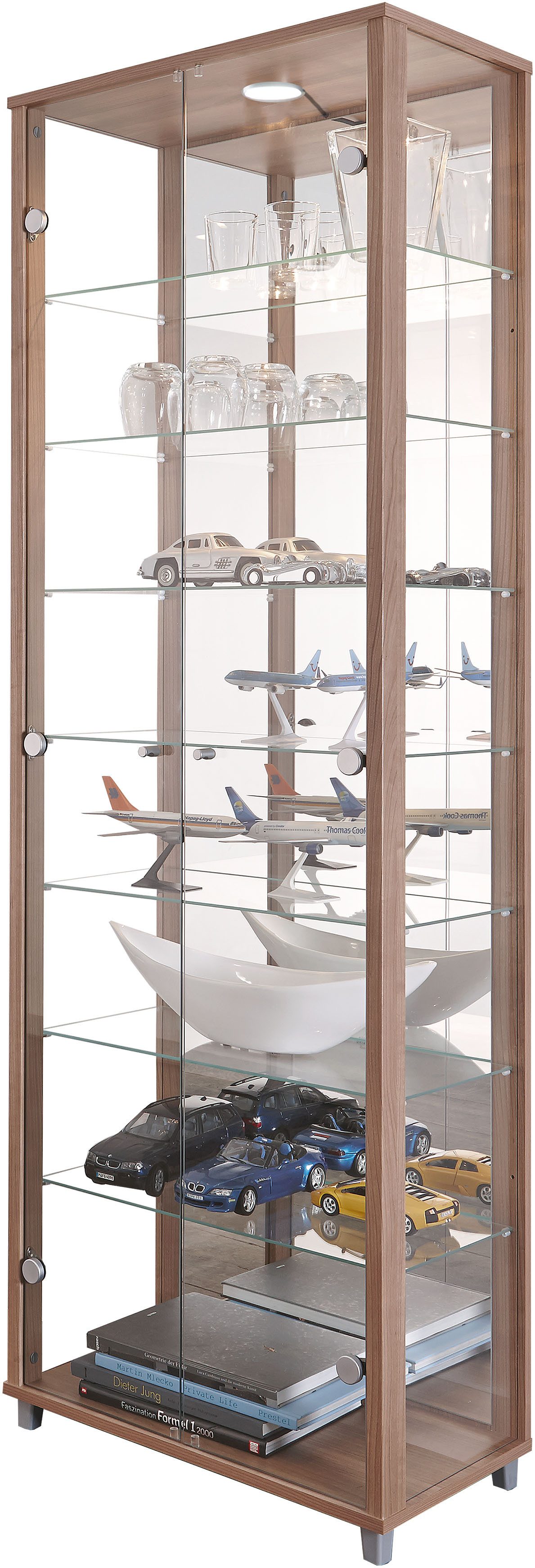 fif möbel Vitrine OPTIMA Standvitrine/Glasvitrine 2x günstig online kaufen
