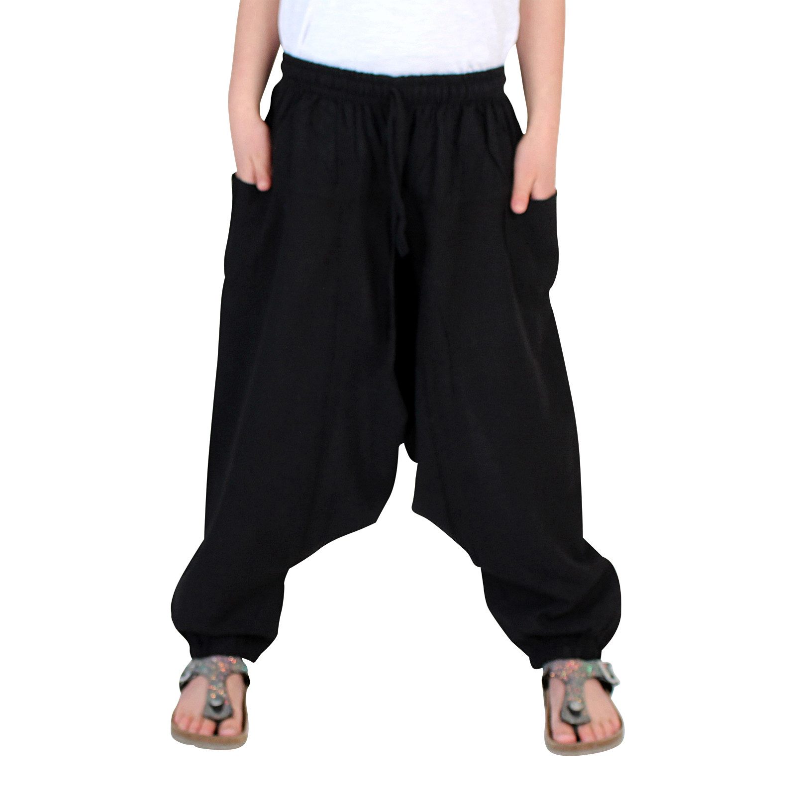 BUDDHA arts&more Haremshose Haremshose für Kinder Handarbeit aus Nepal