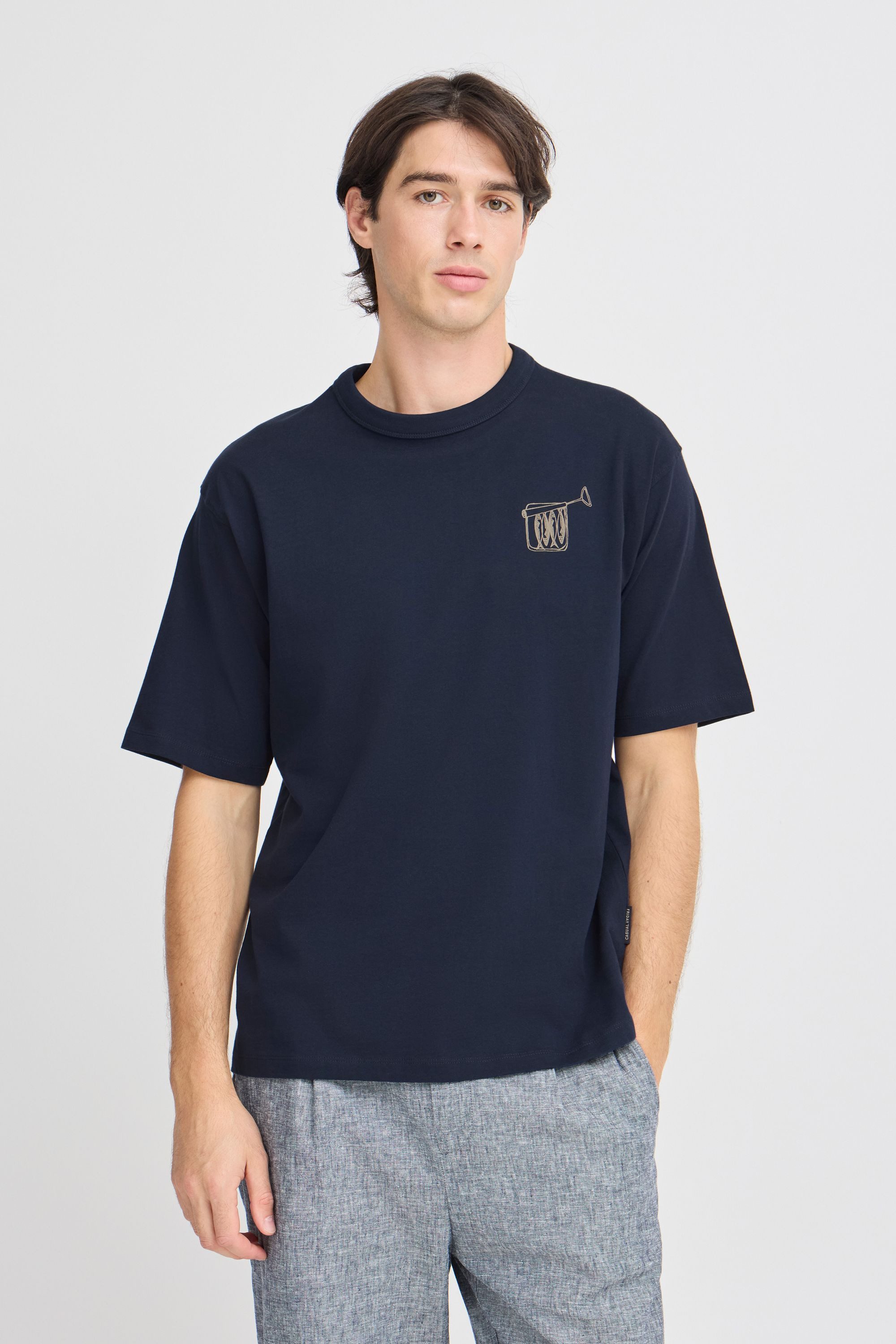 Casual Friday Rundhalsshirt CFArcher Modisches T-Shirt