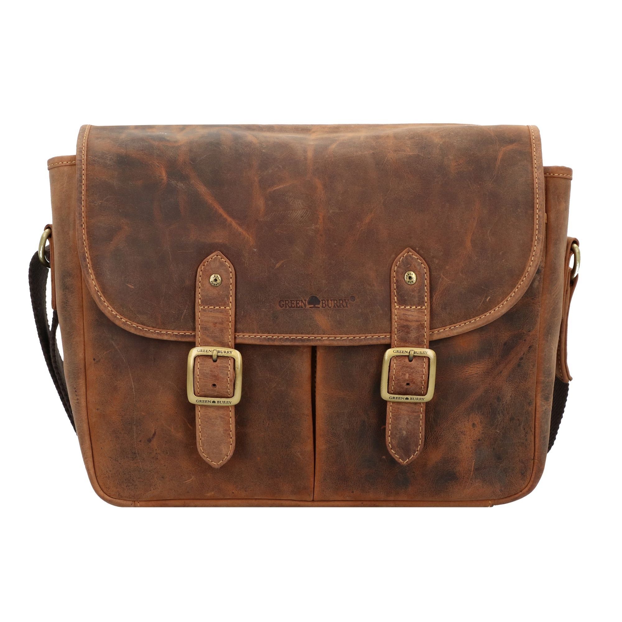 Greenburry Messenger Bag Vintage, Leder günstig online kaufen