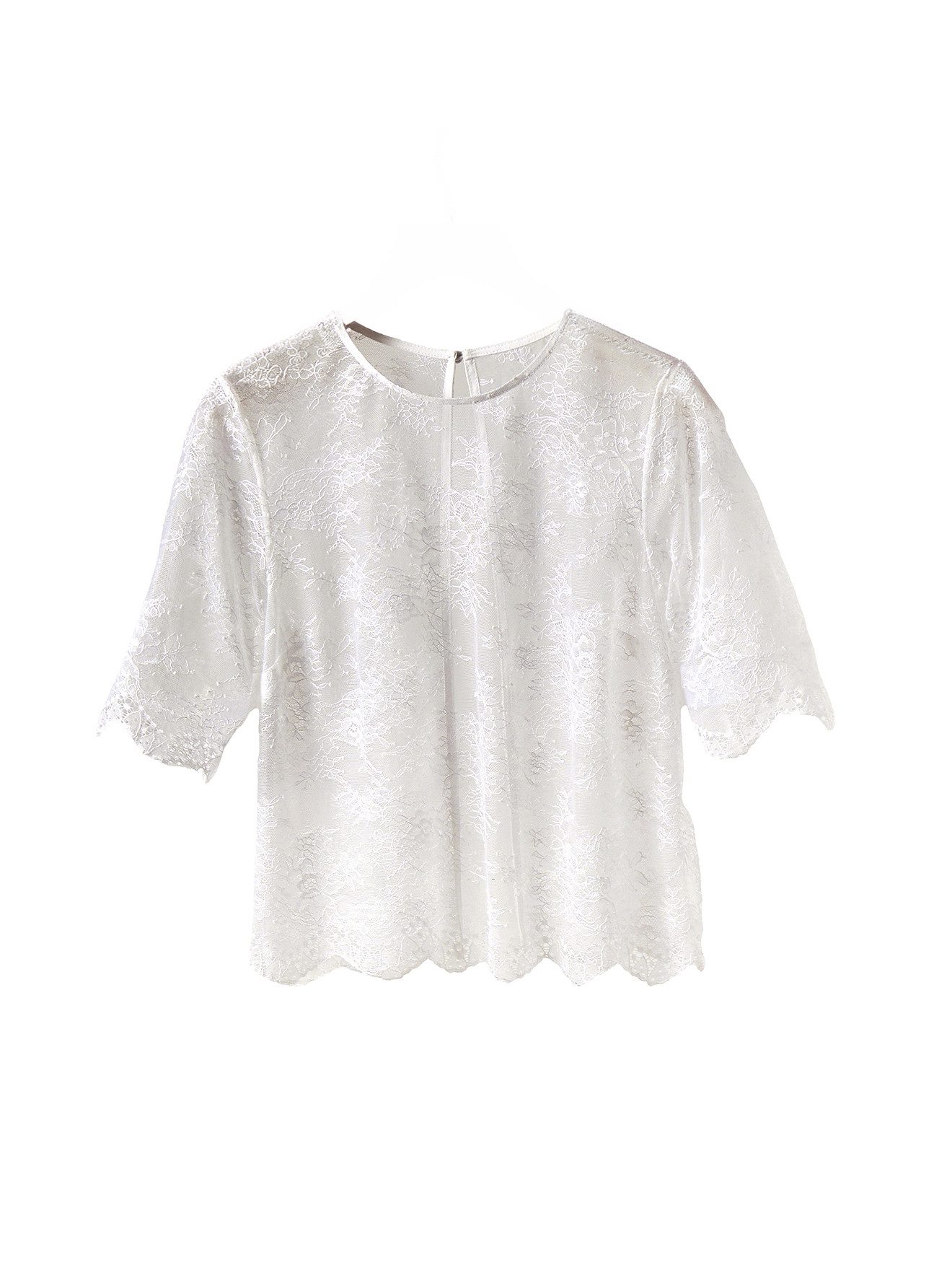 Envie de Fraise Umstandsbluse Transparente Spitzenbluse, Hochzeits-Capsule