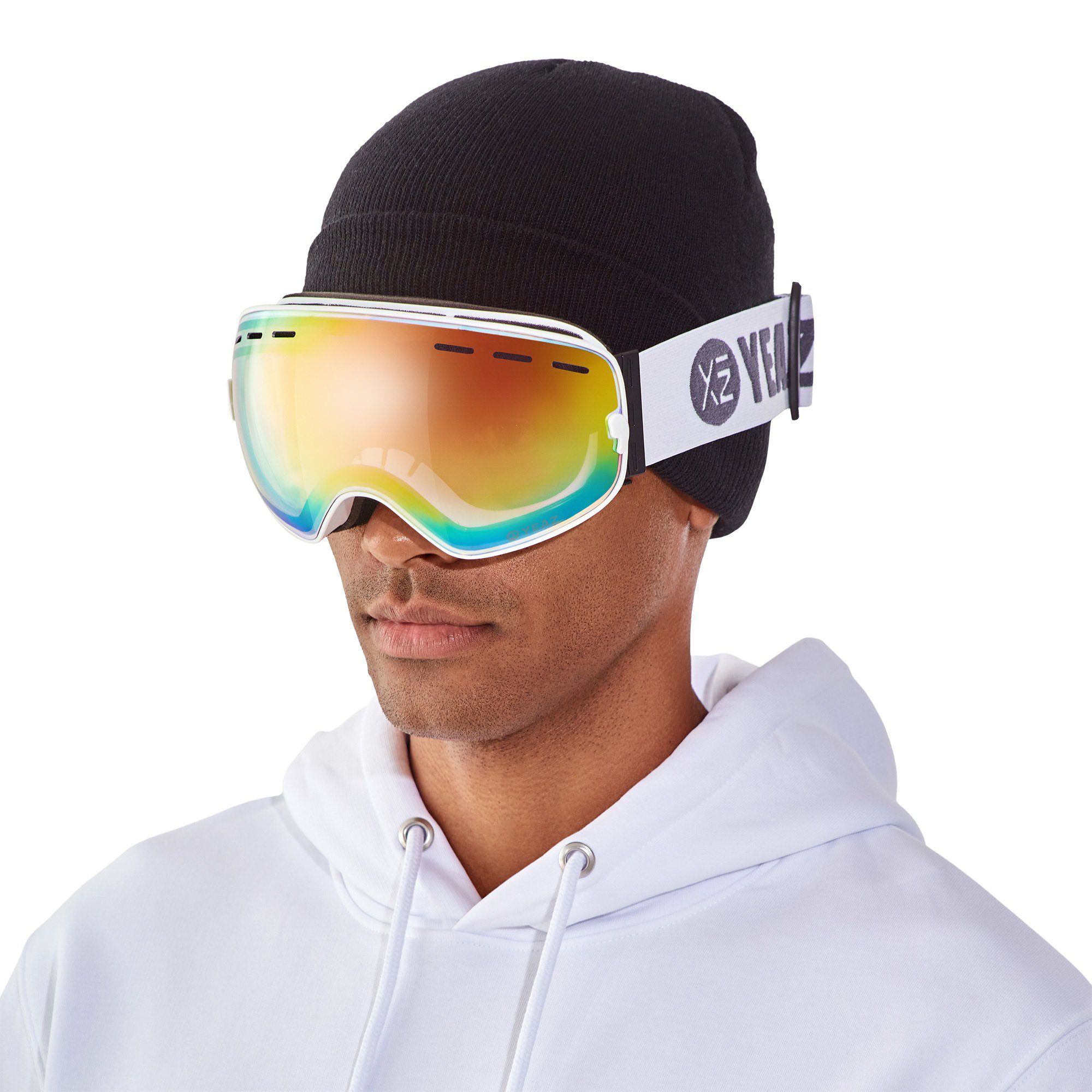 YEAZ Skibrille XTRM-SUMMIT, Premium-Ski- und Snowboardbrille für Erwachsene und Jugendliche