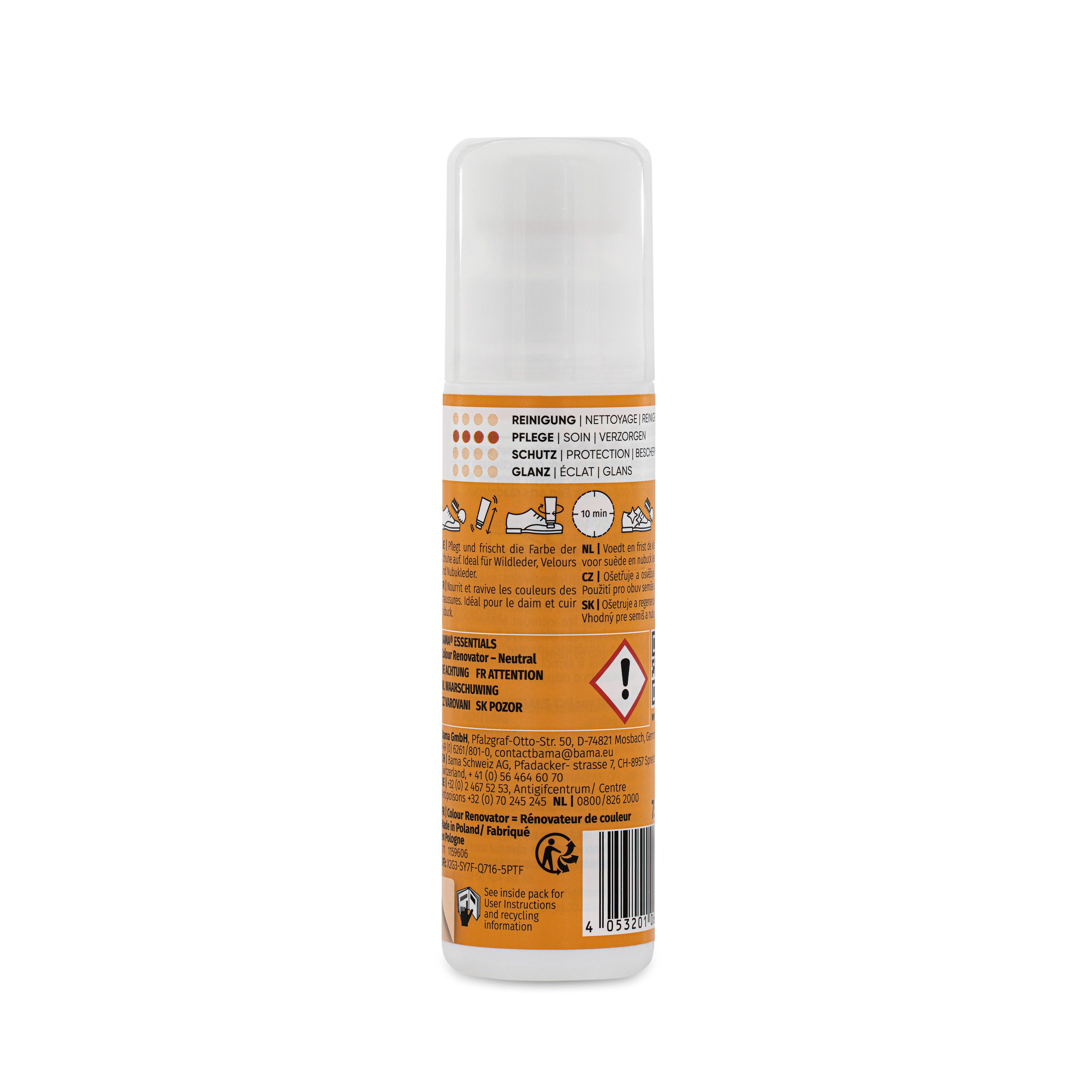 BAMA Group Colour Liquid - Pflegt und Frischt Rauleder auf Schuhcreme