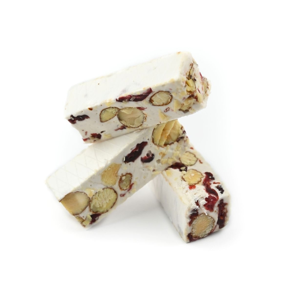 Dolcital Süßigkeit Torroncini Teneri mit Mandeln und Cranberries, weicher weißer Nougat, 130 g, weißer weicher Nougat, einzeln Verpackt – Bild 2 von 2
