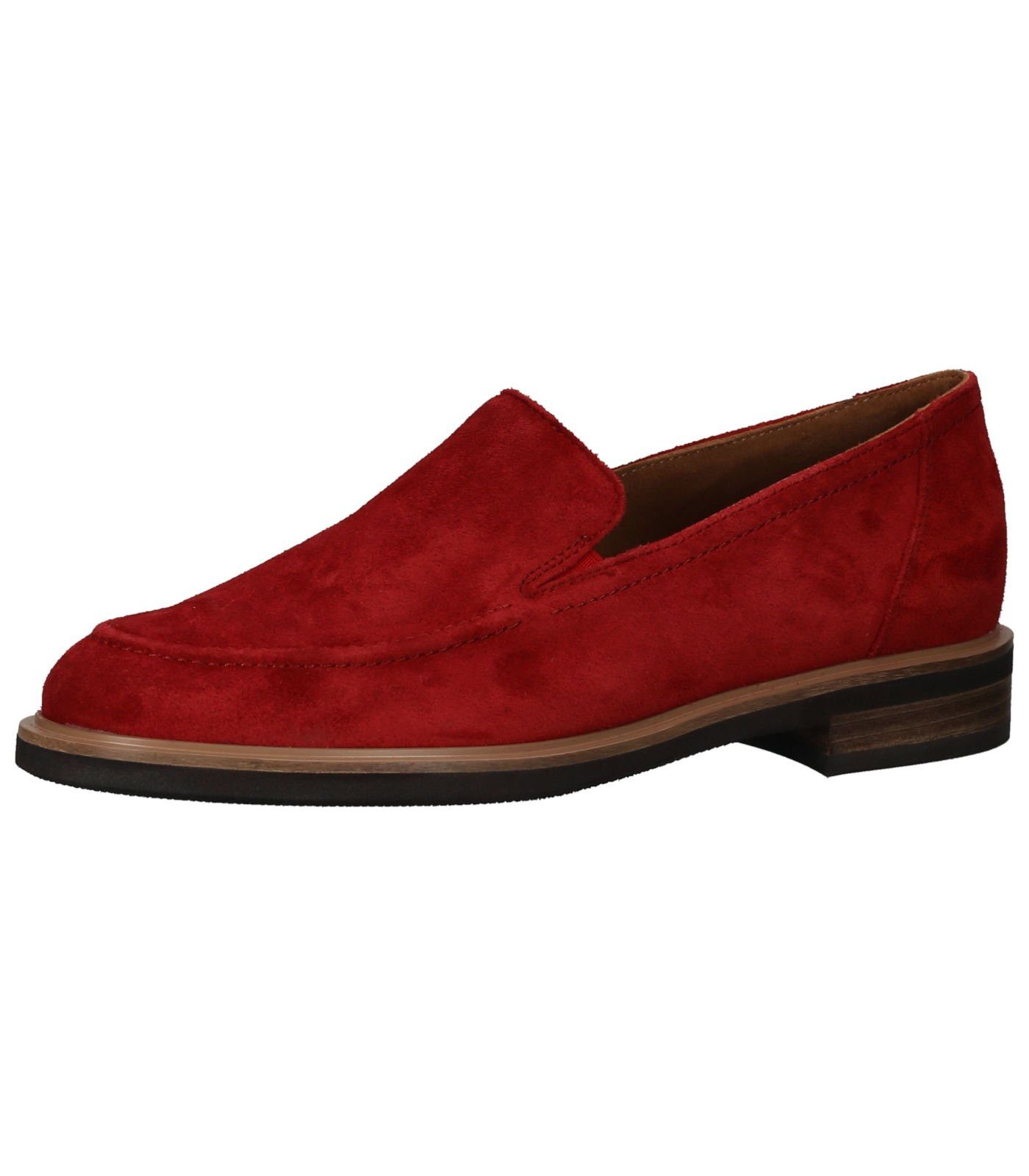 Slipper Veloursleder Green Paul Slipper Rot