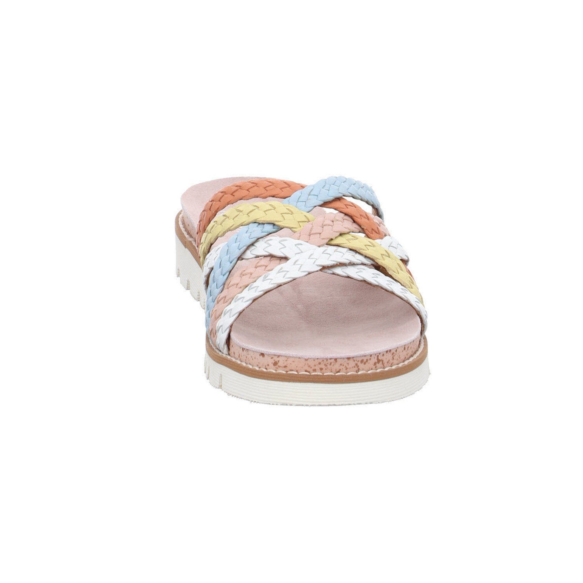 Sandalen Glattleder Kent Pantolette Damen Pantolette Ara Pantoletten WEISS/VANILLE,PEACH/