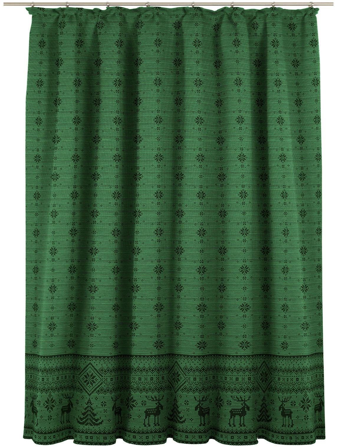 Wirth Vorhang Romo (1 St), Kräuselband, blickdicht, Jacquard