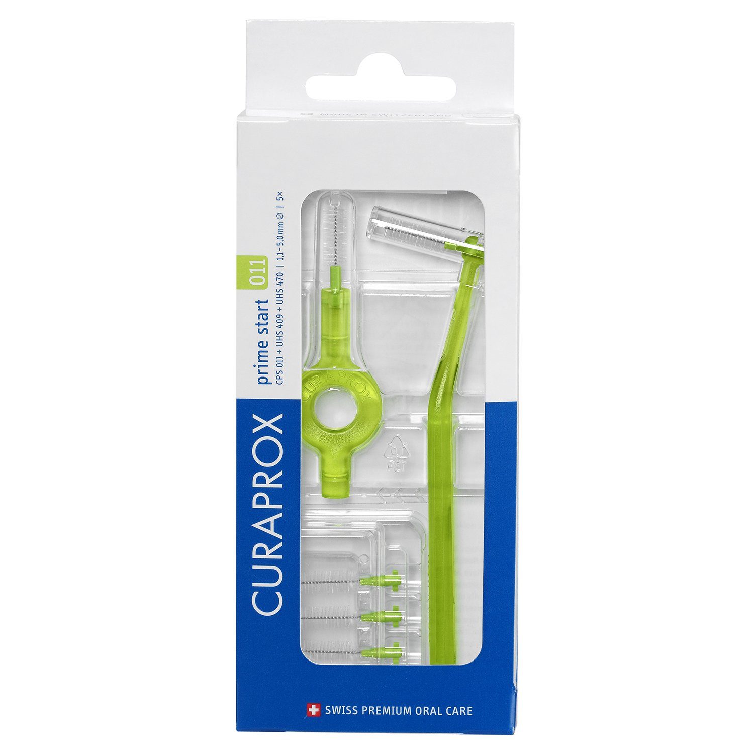CURAPROX Interdentalbürsten Interdentalbürsten CPS prime Start Set, 5 Bürsten mit 2 Haltern