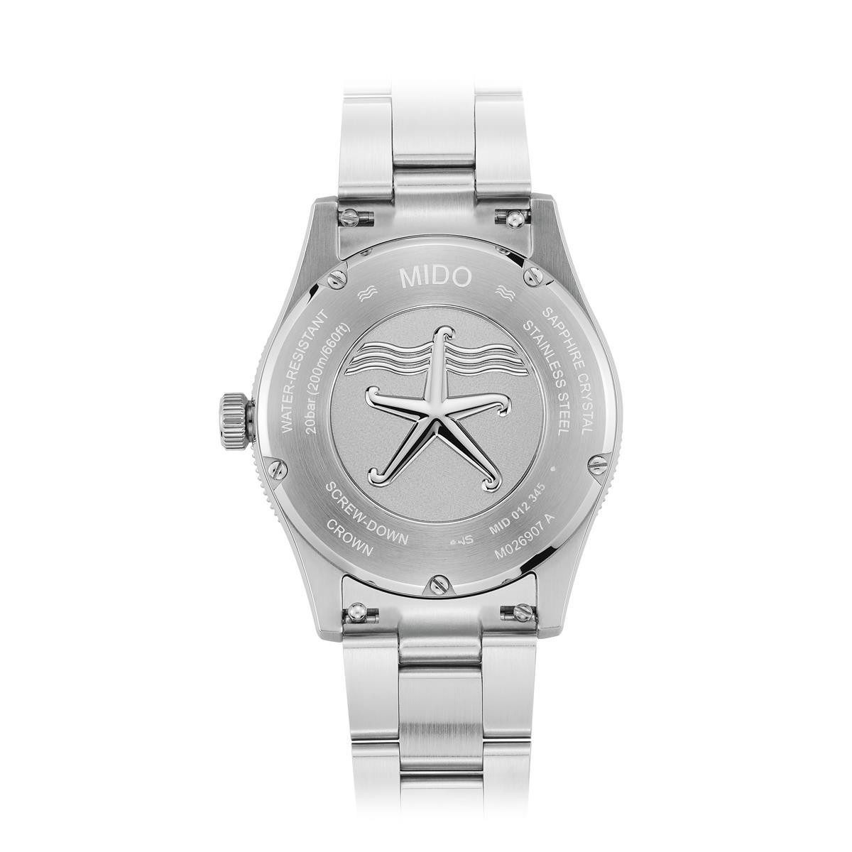 Mido Automatikuhr Mido Unisex Armbanduhr M0269071104100 Ocean Star 39, (1-tlg)