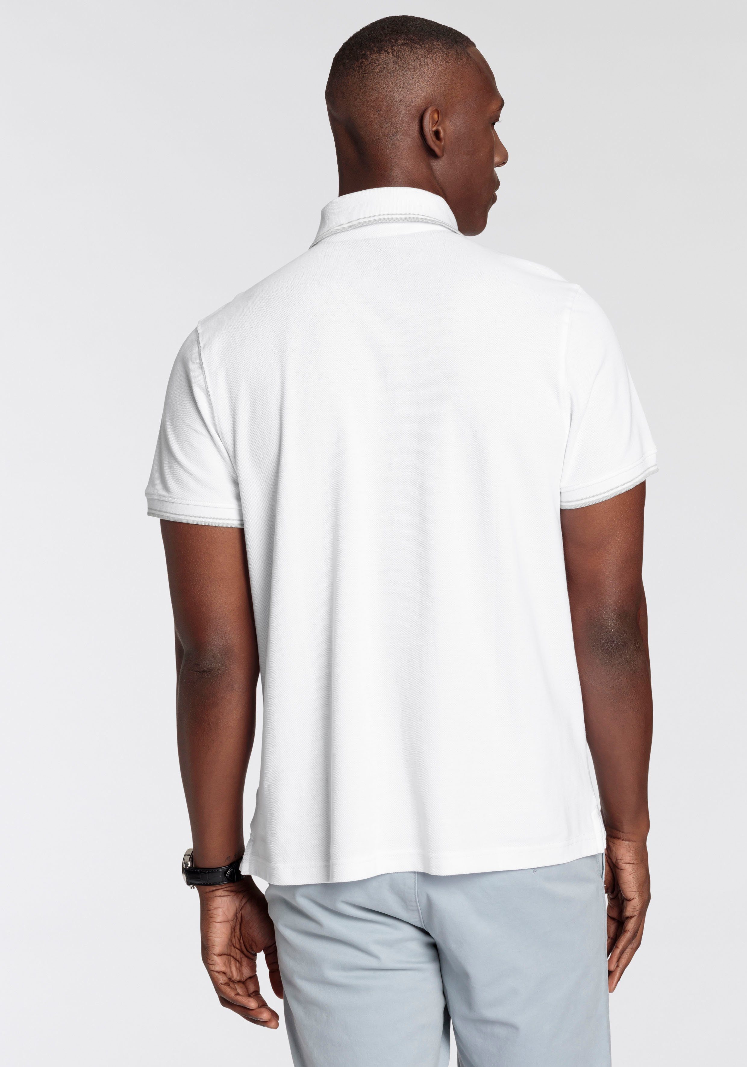 DELMAO Poloshirt Kurzarm, lockere Passform, Polokragen, günstig online kaufen