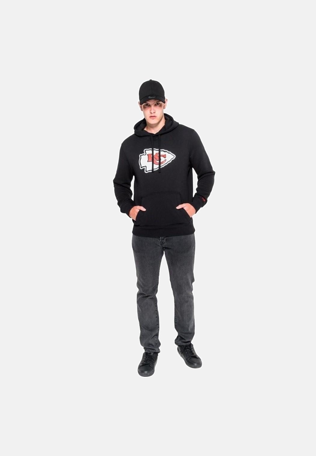 New Era Hoodie Kansas City Chiefs NFL Team Logo Hoody Schwarz Kapuzenpullover New Era (1-tlg)