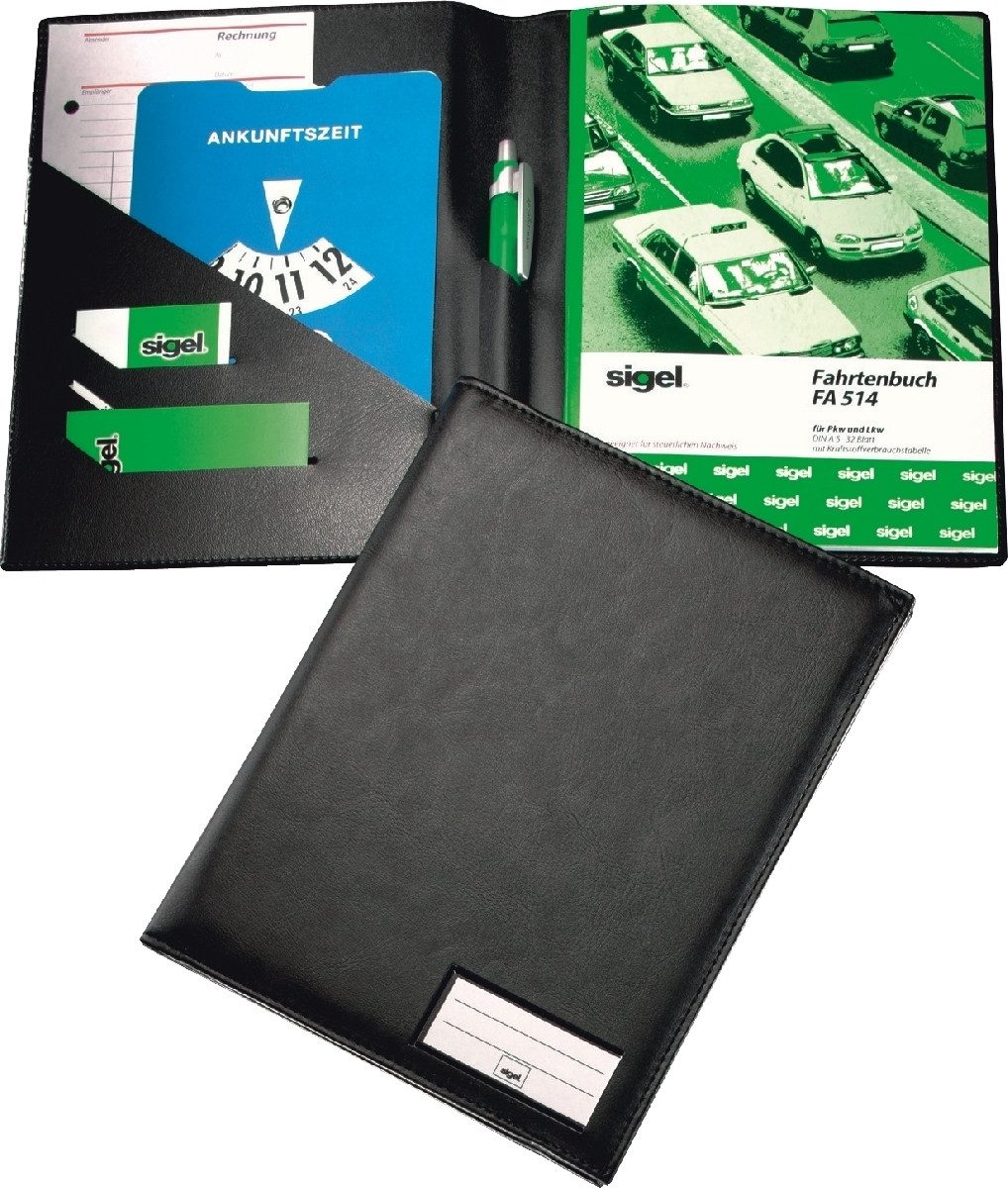 Sigel Formularblock Einband für Formularbücher A5 schwarz