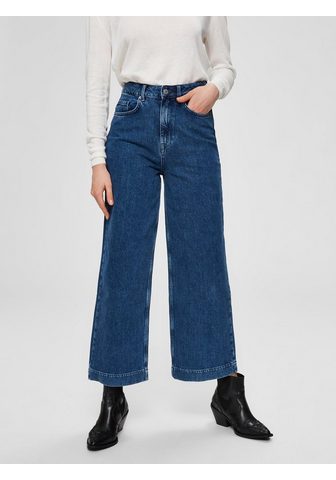 SELECTED FEMME Cropped Wide форма джинсы