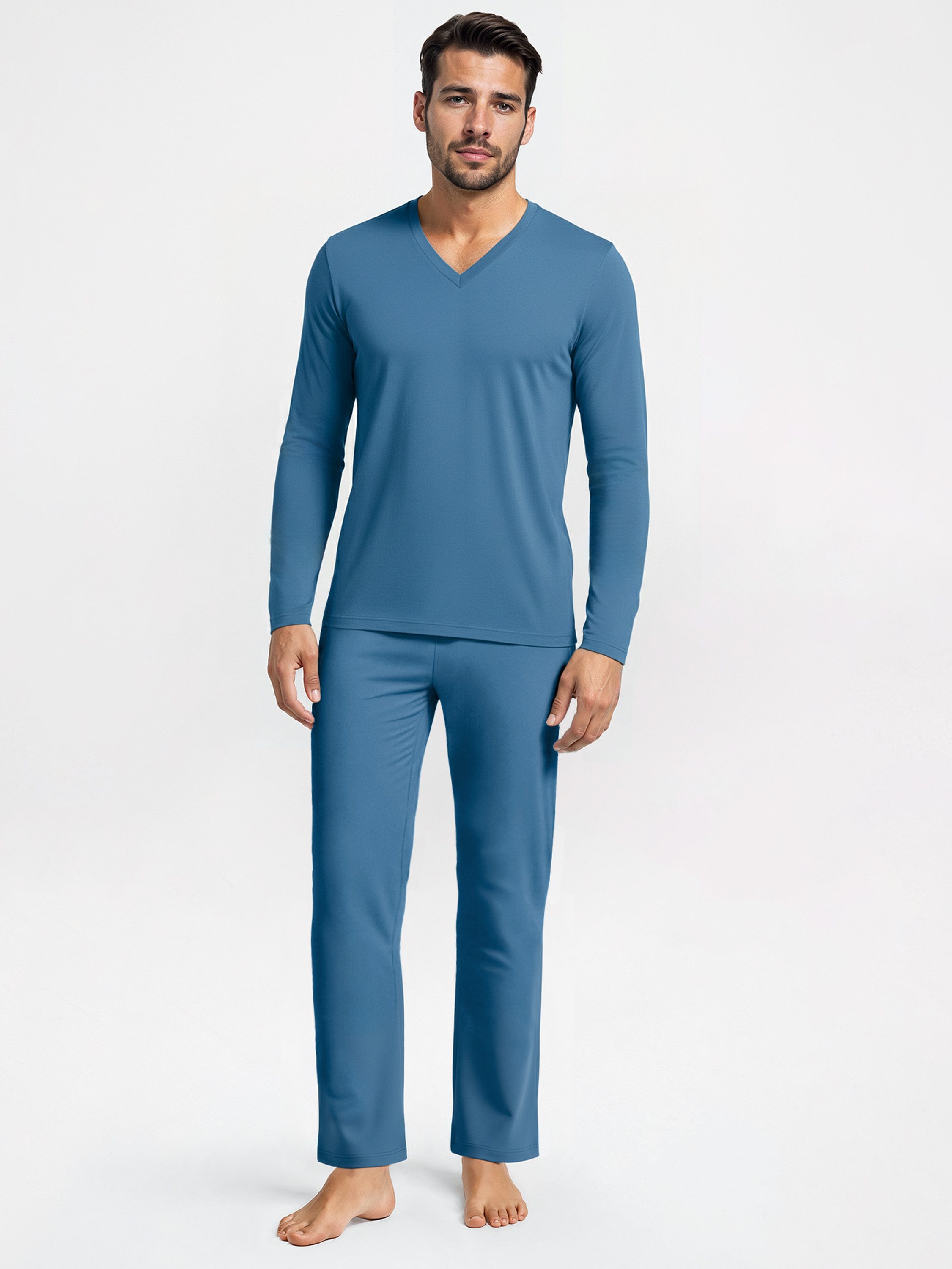 CALIDA Pyjama Nightwear Xtra Herren (2 tlg) günstig online kaufen